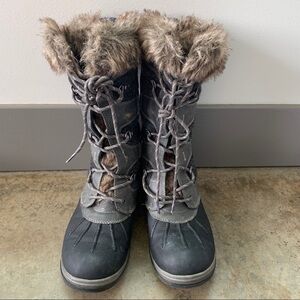 Blondo Sport Thinsulate Weatherproof Boots w/Faux Fur Lining Size 9M